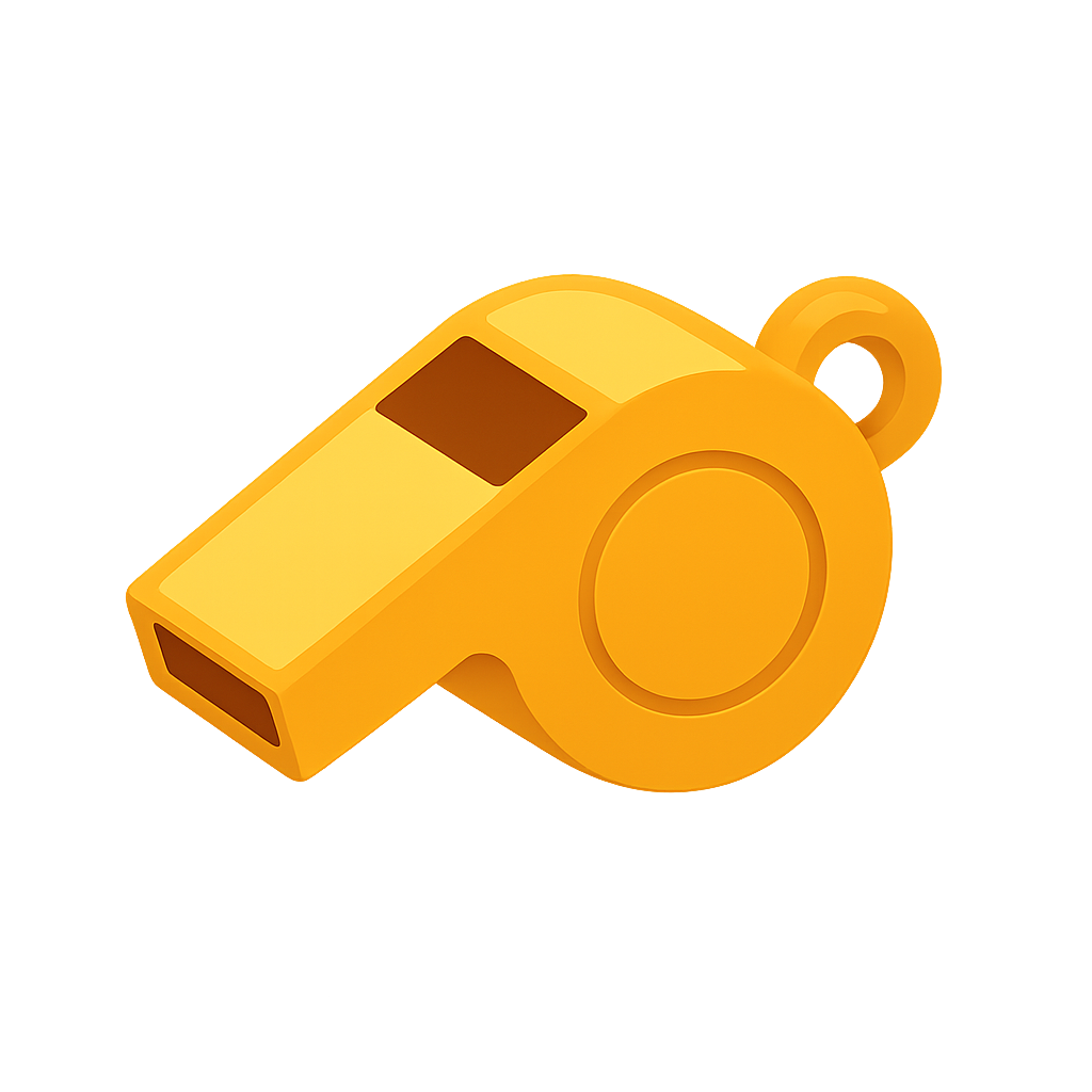 Whistle icon